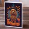 Edge Collections - 5" x 7" - Multicolor - Cocker Spaniel Witchy Halloween Greeting Cards - 8 Pieces